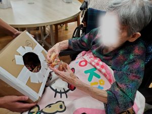 つかみ取り